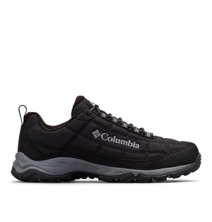 Columbia Firecamp Fleece Lined Men's Hiking Shoes Black | JVLPDR-518