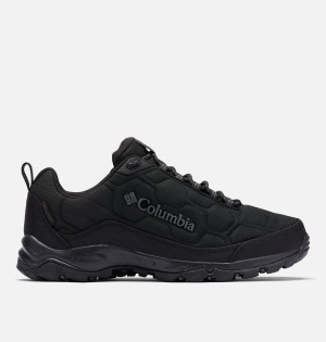 Columbia Firecamp III Waterproof Men's Hiking Shoes Black | ZSVIFL-561