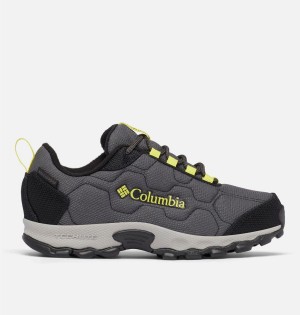 Columbia Firecamp Sledder 3 Waterproof Kids' Sneakers Grey | DSIFCU-628