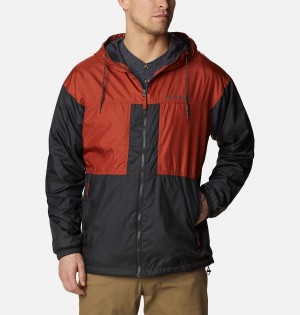 Columbia Flash Challenger Lined Men's Windbreaker Red | LHSBOW-718