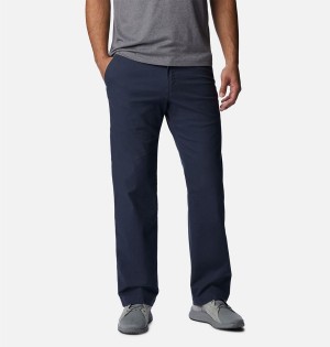 Columbia Flex ROC Men's Pants Navy | VATGZB-751