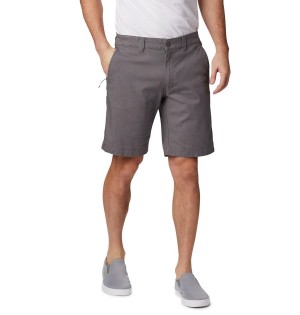 Columbia Flex ROC Men's Shorts Grey | QJYORE-867