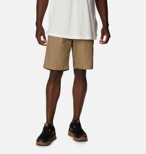 Columbia Flex ROC Men's Shorts Khaki | ODXHBM-850