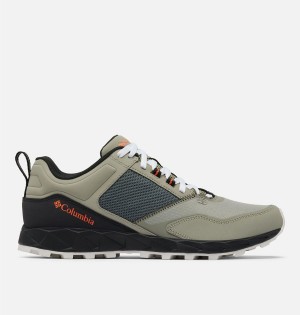 Columbia Flow District Men's Hiking Shoes Green | NFXJCK-301