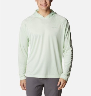 Columbia Fork Stream Men's Hoodie Green | NTWXPM-381