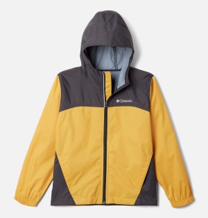 Columbia Glennaker Kids' Jacket Yellow | WFHITU-067
