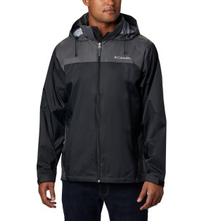 Columbia Glennaker Lake Men's Rain Jacket Black | CQZAXD-798