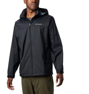 Columbia Glennaker Lake Men's Rain Jacket Black | ICQXWK-608