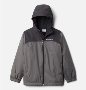 Columbia Glennaker Sherpa Lined Kids' Jacket Grey | FQTLRP-154