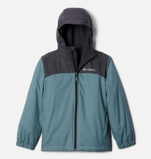 Columbia Glennaker Sherpa Lined Kids' Jacket Blue | OAGTJL-859