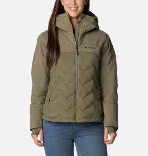 Columbia Grand Trek II Women's Puffer Jacket Green | QMDNTC-563