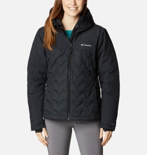 Columbia Grand Trek II Women's Puffer Jacket Black | IQWNMB-952