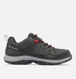 Columbia Granite Trail Waterproof Men's Hiking Shoes Grey | KFBUHN-739