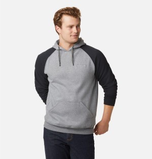 Columbia Hart Mountain II Men's Hoodie Grey | HWFVZD-708