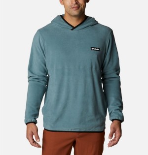 Columbia Haven Hills Fleece Men's Hoodie Blue | KCWIXA-461