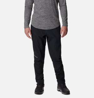 Columbia Hazy Trail Rain Men's Pants Black | JGEISA-295