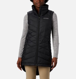Columbia Heavenly Long Women's Vest Black | BSZXHL-813