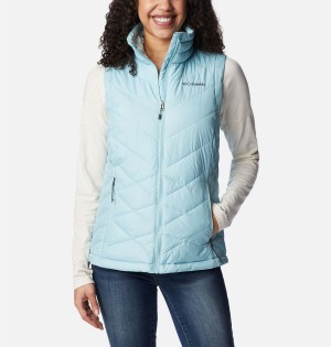 Columbia Heavenly Women's Vest Turquoise | JSCPGI-825