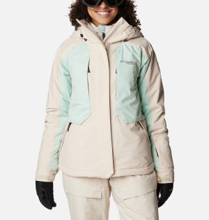 Columbia Highland Summit Women's Ski Jacket White | VDSRNK-160