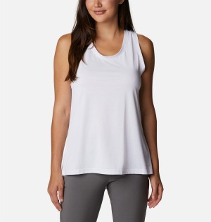 Columbia Hike Women's Tank Top White | OVQCDH-396