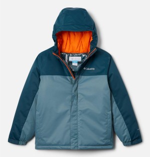 Columbia Hikebound Insulated Kids' Jacket Turquoise | VTSKYC-743
