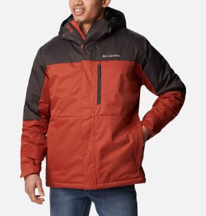 Columbia Hikebound Insulated Men's Puffer Jacket Red | YZKMGC-052