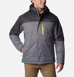 Columbia Hikebound Insulated Men's Puffer Jacket Grey | HLNBXD-163