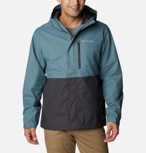 Columbia Hikebound Men's Rain Jacket Black | HXGEYR-287