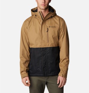 Columbia Hikebound Men's Rain Jacket Brown | DGCBLP-136