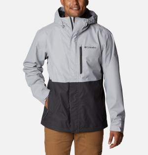 Columbia Hikebound Men's Rain Jacket Grey | MXIEVD-920
