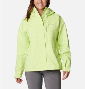 Columbia Hikebound Women's Rain Jacket Green | IDPFSW-683