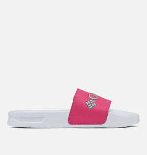 Columbia Hood River Slide Women's Sandals Pink | RDCKOA-412
