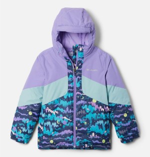 Columbia Horizon Ride II Kids' Jacket Purple | UIYDWH-903