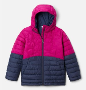 Columbia Humphrey Hills Puffer Kids' Jacket Pink | SOCPWK-180
