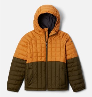 Columbia Humphrey Hills Puffer Kids' Jacket Yellow | RNFMXW-317
