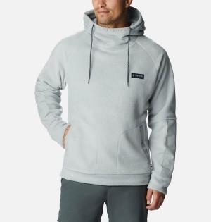 Columbia Hunterdon Fleece Men's Hoodie Grey | QTKAPB-467