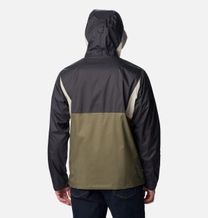 Columbia Inner Limits II Men's Rain Jacket Green | UEZFVR-021