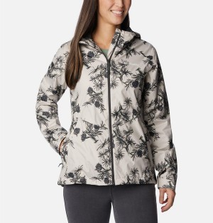 Columbia Inner Limits II Women's Rain Jacket Beige | CWUGSZ-160