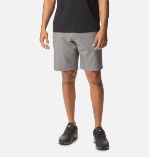 Columbia Iron Mountain Trail Men's Shorts Grey | ZRFVPL-018