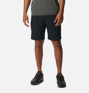 Columbia Iron Mountain Trail Men's Shorts Black | URVQBG-294