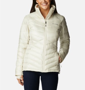 Columbia Joy Peak Insulated Women's Puffer Jacket White | RXQNPM-965
