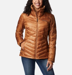 Columbia Joy Peak Insulated Women's Puffer Jacket Brown | ULCXQG-562