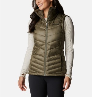 Columbia Joy Peak Insulated Women's Vest Green | EUHAFW-408