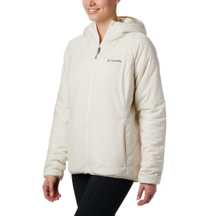 Columbia Kruser Ridge II Plush Women's Softshell Jackets White | LKIJVZ-286