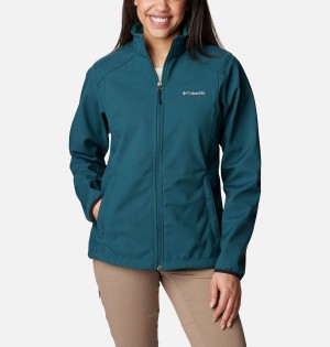 Columbia Kruser Ridge II Women's Softshell Jackets Turquoise | LOEPAU-253