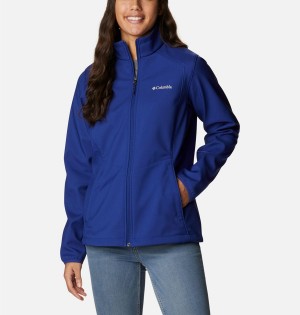 Columbia Kruser Ridge II Women's Softshell Jackets Blue | ICTRJM-724