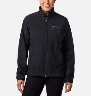 Columbia Kruser Ridge II Women's Softshell Jackets Black | TBFWRA-492