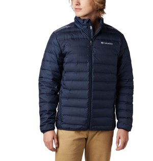 Columbia Lake 22 Insulated Men's Puffer Jacket Navy | OECJPA-528
