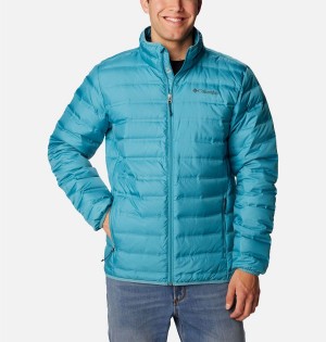 Columbia Lake 22 Insulated Men's Puffer Jacket Blue | ITZOPF-582