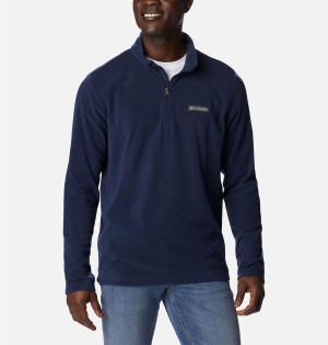 Columbia Lake Aloha Half Zip Fleece Men's Pullover Navy | NHRYXW-321